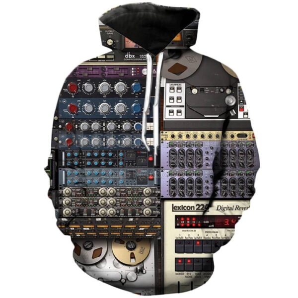 PLstar Cosmos Ableton Live Crewneck hoodies 2018 New style Fashion Hoodie DJ disco 3d Print Men Women Hip hop Hooded sweatshirt Exclusive DJ Fashion Hoodies Jackets Sweaters