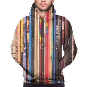 Mens Hoodies Sweatshirt for women funny Indie Rock Vinyl Records print Casual hoodie Streatwear Exclusive DJ Fashion Hoodies