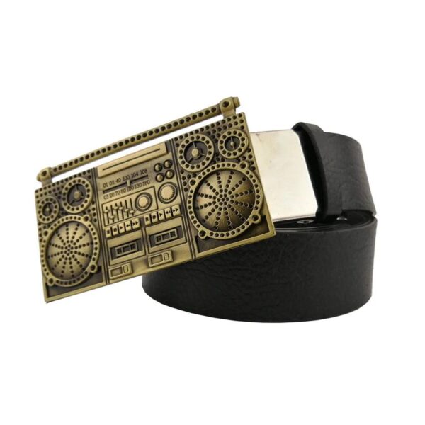 Cassette Player Gettoblaster Belt Buckle Belts & Belt Buckle Jewellery & Watches