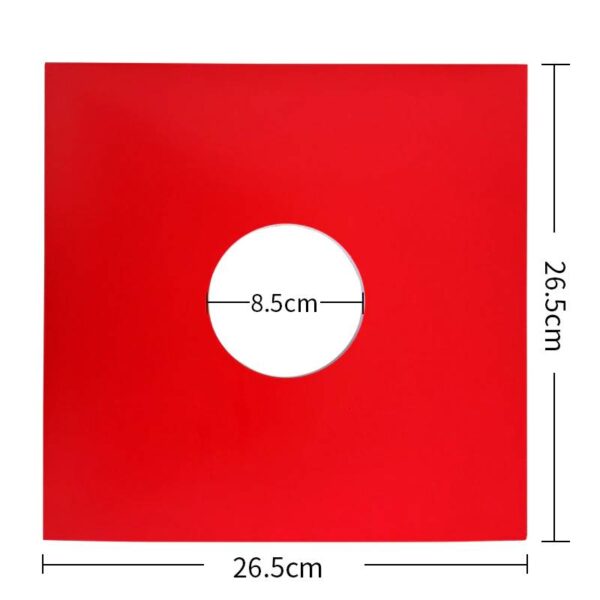 10PCS Hard Cardboard Outer Cover Sleeves Jackets for 12 inch LP 10 inch 7 inch Record Record Sleeves DJ Tools