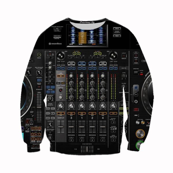 Hoodie DJ Mixer 3D Print Exclusive DJ Fashion Hoodies
