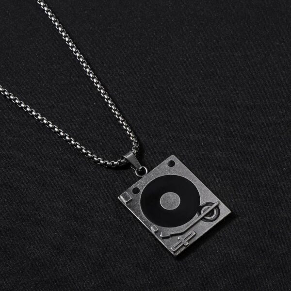 Turntable Necklace Stainless Steel Jewellery & Watches Necklace