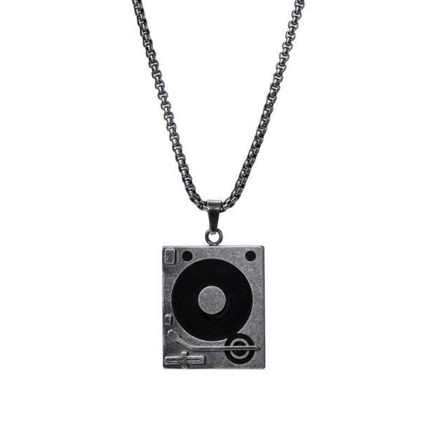 Turntable Necklace Stainless Steel Jewellery & Watches Necklace
