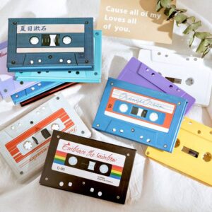 Retro Cassette Tapes Notebook Office Supplies Gadgets & Gifts