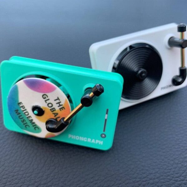 Car Freshener Record Player Car Fragrance Containers Gadgets & Gifts