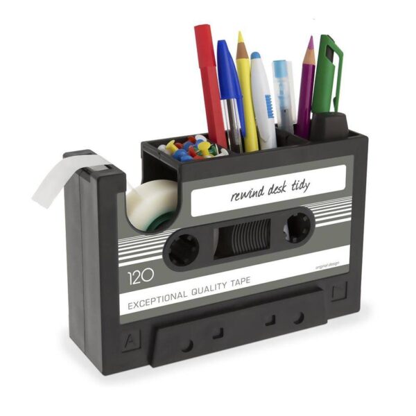 Cassette Tape Pen Holder Office Supplies Gadgets & Gifts