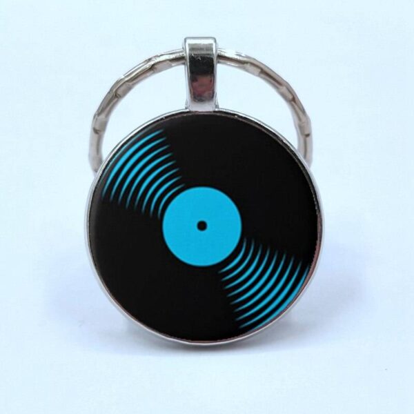 Retro Vinyl Record Keychain Jewellery & Watches Keychain
