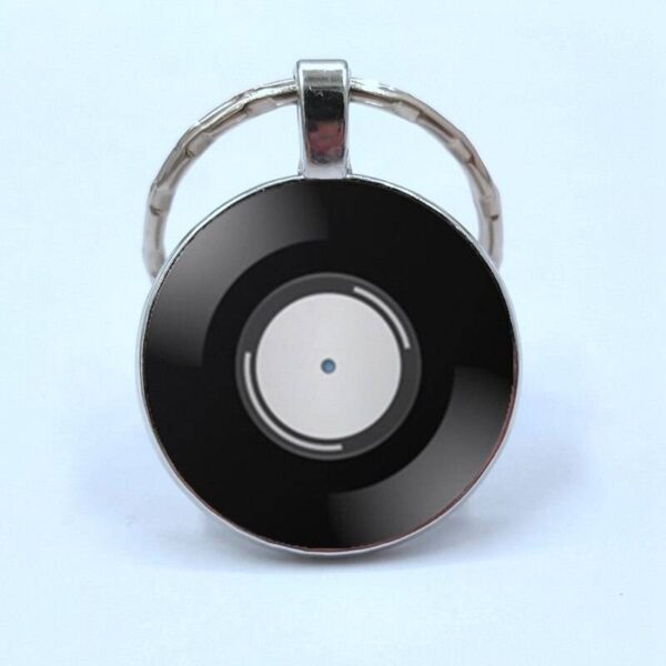 Retro Vinyl Record Keychain Jewellery & Watches Keychain