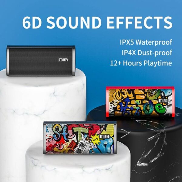 Mifa Bluetooth Graffiti Speaker Bluetooth Speakers Gadgets & Gifts
